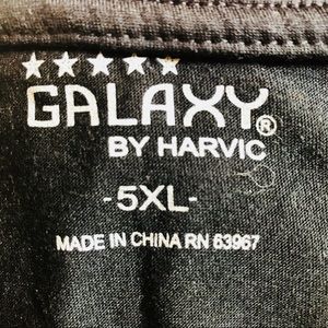 Galaxy by Harvic Men's Slub Yarn V-Neck Tee